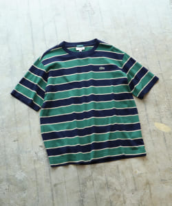 ▲LACOSTE × BEAMS / 別注 Border T-shirt
