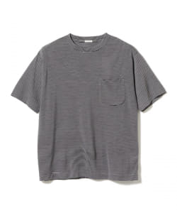 ▲COMOLI / ウール 天竺 ショートスリーブ Tシャツ