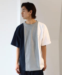 ▲Champion × BEAMS / 別注 3tone Reverse Weave(R) Tee