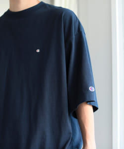 ▲Champion × BEAMS / 別注 Big Fake Tee