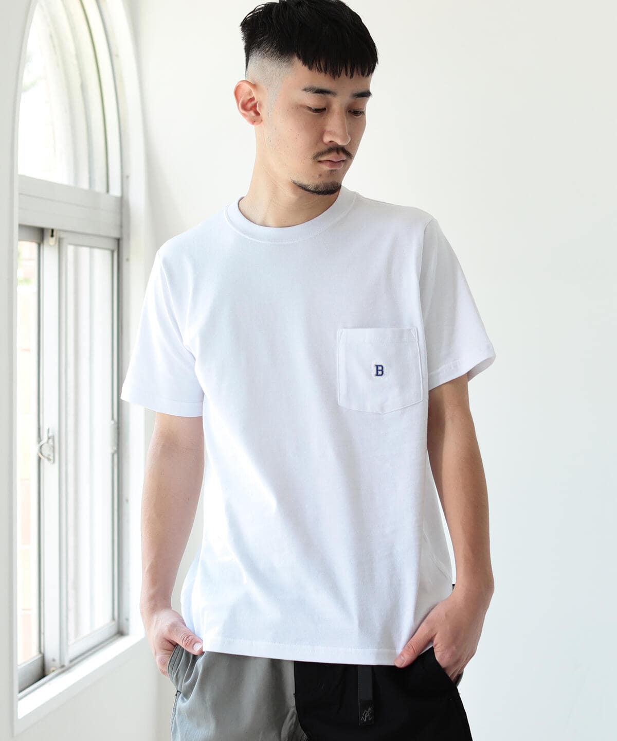 最低価格の グレー メンズ Tシャツ ビームス S Mサイズ Hlt No