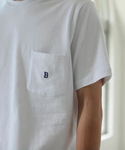 ▲BEAMS / ワンポイント ポケット Tシャツ