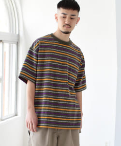 ▲BEAMS / ジャカード ボーダー Tシャツ