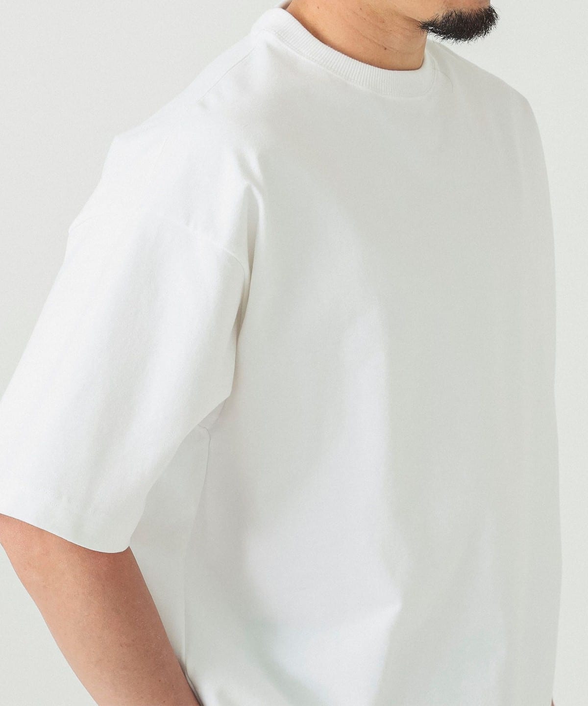 BEAMS JAPAN（BEAMS JAPAN）彈性寬鬆短袖（T卹/剪裁T卹）郵購| BEAMS