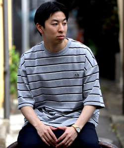 ▲FRUIT OF THE LOOM / RETRO BORDER Tシャツ