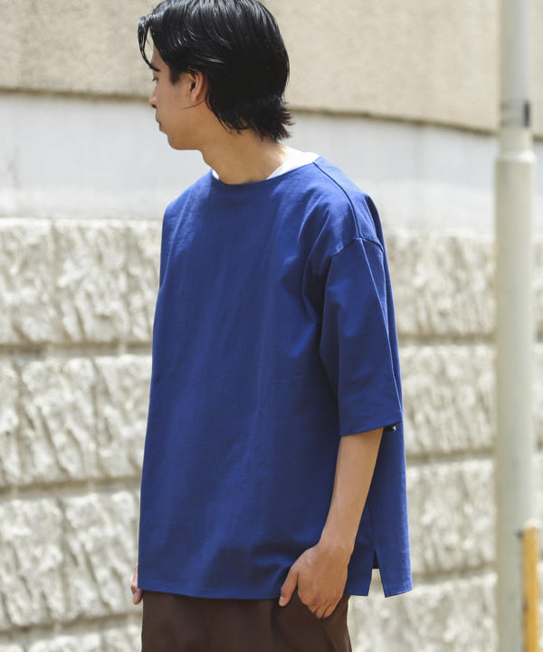 Beams ビームス アウトレット Beams ルーズ ボートネック Tシャツ Tシャツ カットソー Tシャツ 通販 Beams