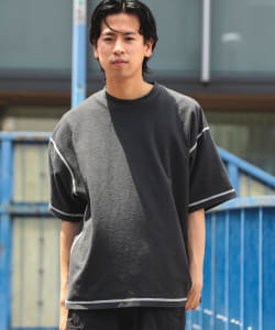 ▲BEAMS / ステッチ リバース Tシャツ