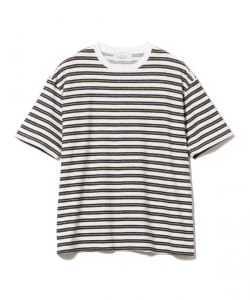 ▲UNUSED / Short Sleeve Border T