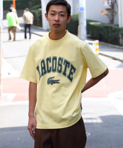 LACOSTE × BEAMS / 別注 College T-Shirt