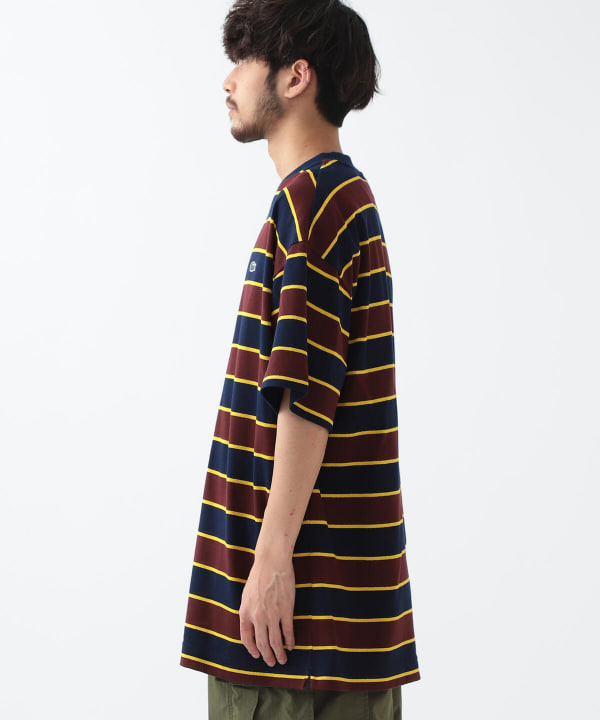 BEAMS（ビームス）【アウトレット】LACOSTE for BEAMS / 別注 Border T
