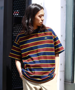 ▲LACOSTE for BEAMS / 別注 Border T-Shirt