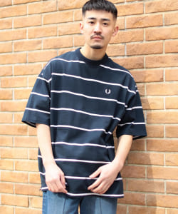 FRED PERRY × BEAMS / 別注  Border Oversize Pique T-shirts