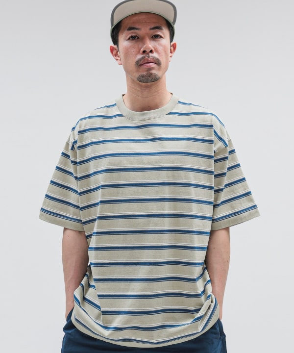 beams ボーダー t シャツ