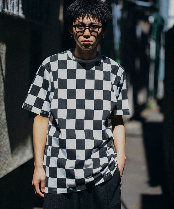 t*c様 ⭐︎新品⭐︎ BEAMS GOLF /SAITOS サイトス チェック BEAMS（ビームス）チェッカーフラッグ Tシャツ（Tシャツ・カットソー T