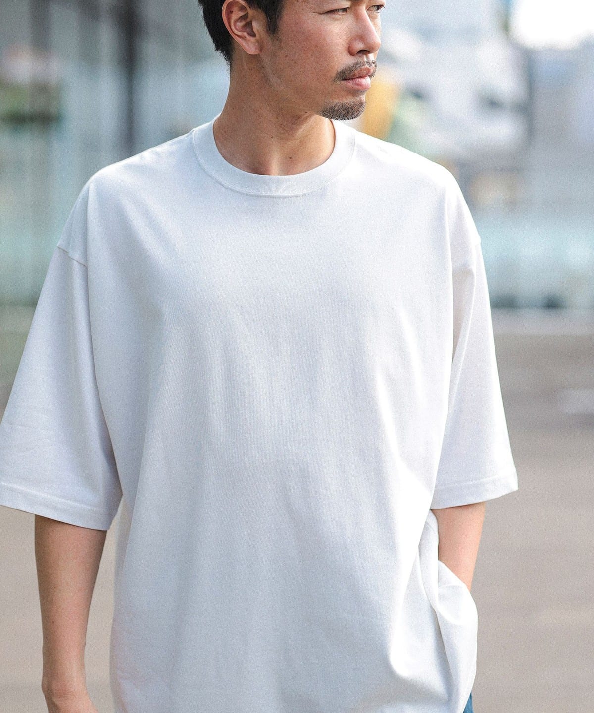 BEAMS（ビームス）ルーズシルケット Tシャツ（Tシャツ