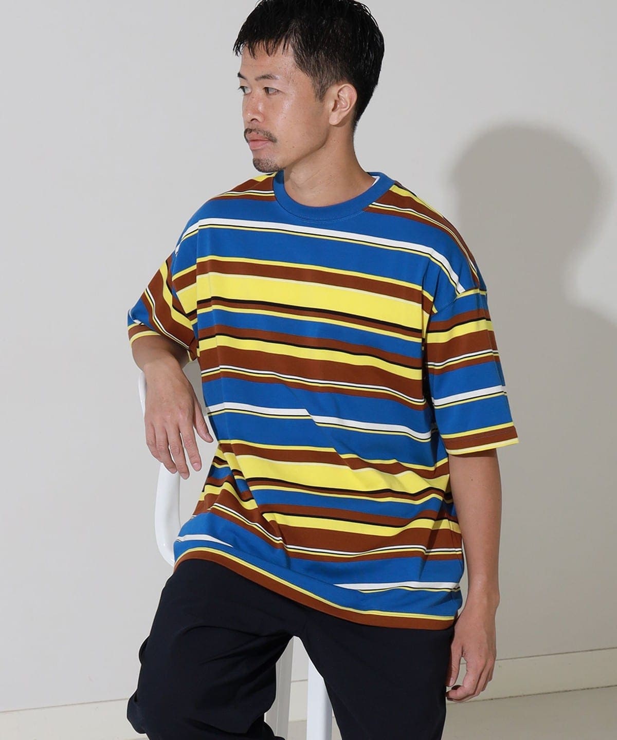 プラダ 04AW Roman Ruins Tシャツ カットソー マルチカラー PRADA - プラダ 04AW Roman Ruins Tシャツ カットソー マルチカラーの