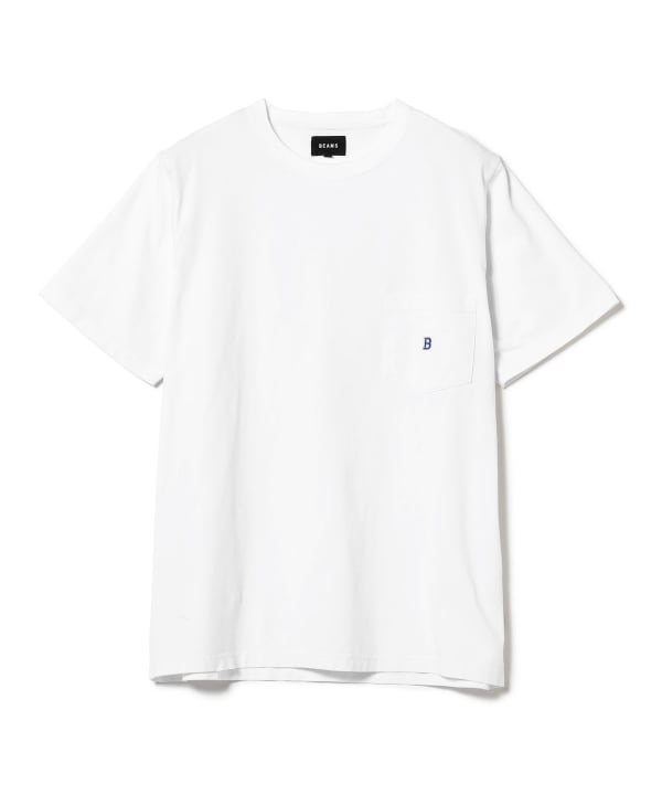 BEAMS（ビームス）Bロゴ ポケット Tシャツ（Tシャツ・カットソー
