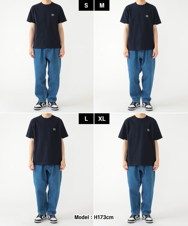ベーシックフィット BMS ロゴ Tシャツ Mens Model