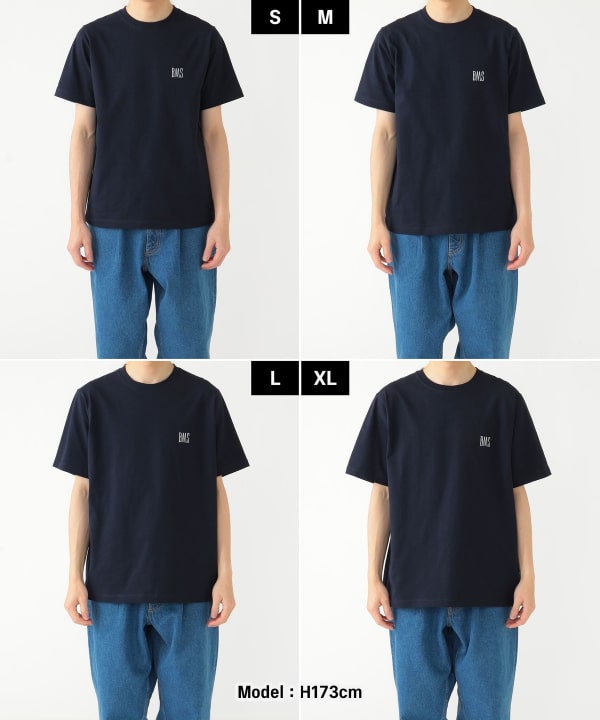 ベーシックフィット BMS ロゴ Tシャツ Mens Model