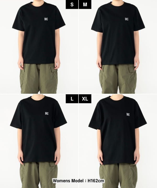 ベーシックフィット BMS ロゴ Tシャツ Womens Model