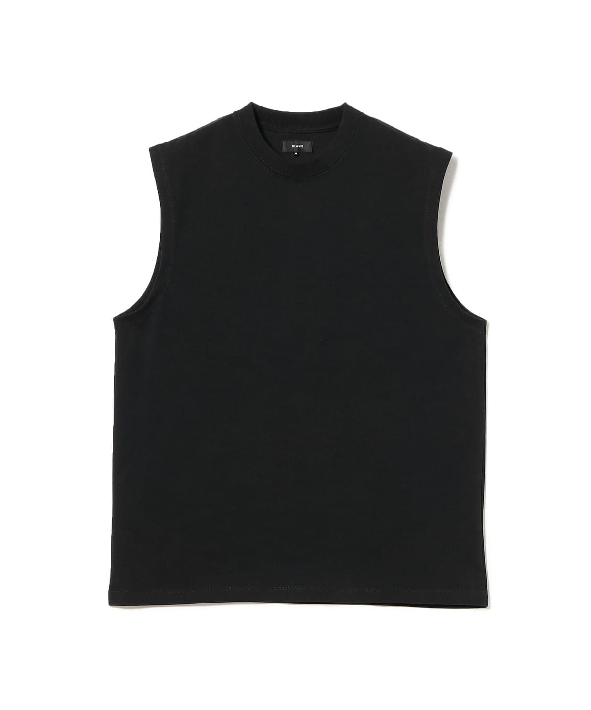 スリーブレス カットソー Tシャツ・カットソー MEN BLACK L スリーブレス カットソー Tシャツ・カットソー MEN BLACK L