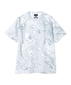 メッシュ パターンド Tシャツ