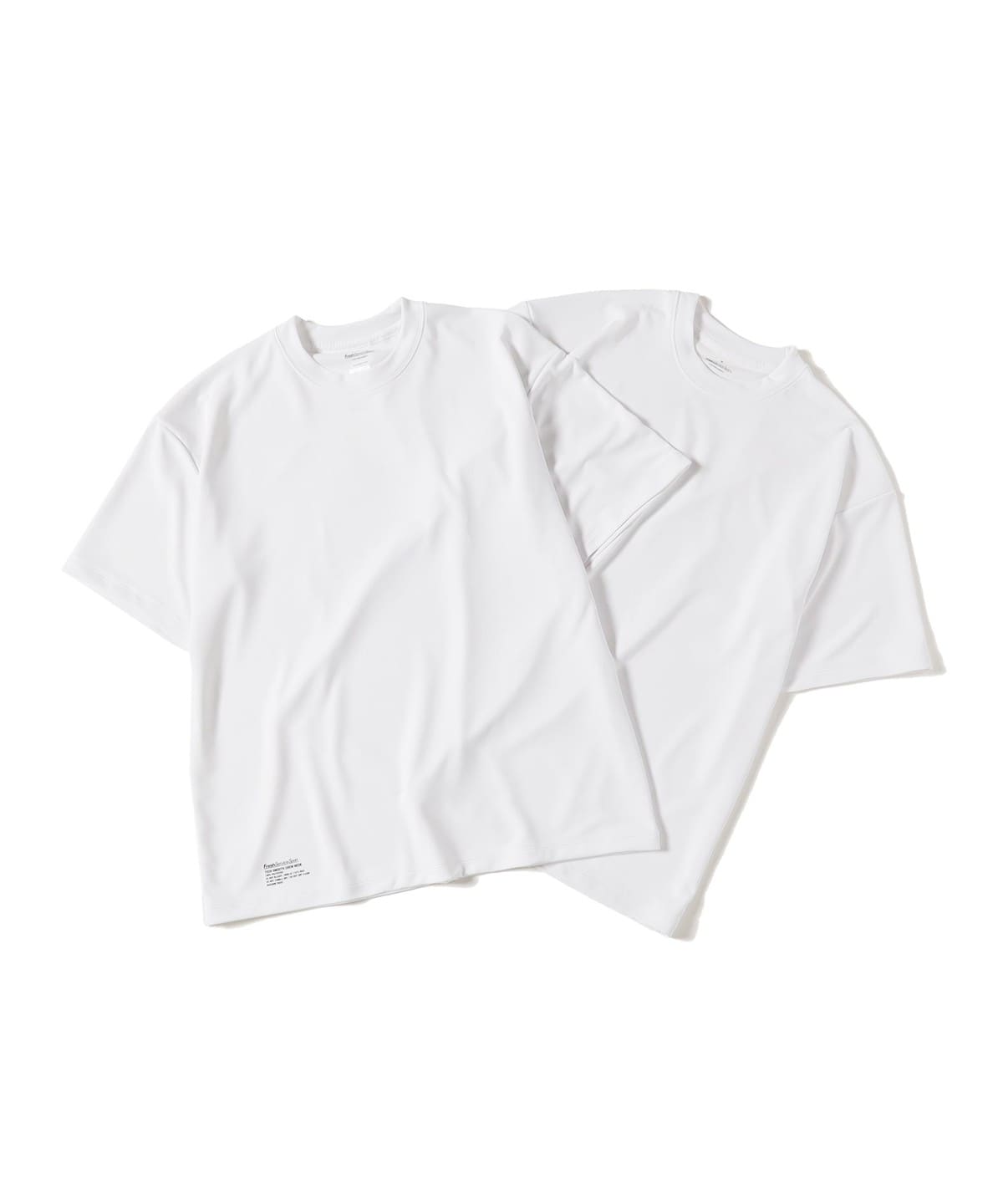 FreshService フレッシュサービス / 2-PACK TECH SMOOTH CREW NECK Tシャツ・カットソー MEN WHITE L FreshService フレッシュサービス / 2-PACK TECH SMOOTH CREW NECK Tシャツ・カットソー MEN WHITE L