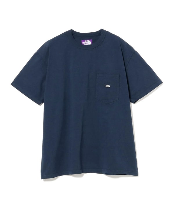 BEAMS THE BEAMS THE NORTH FACE PURPLE LABEL / 7oz Pocket Tee