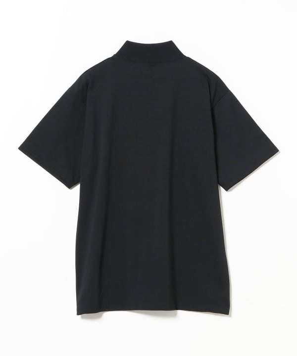 BEAMS（ビームス）NEEDLES / S/S Mock Neck Tee - Poly Jersey