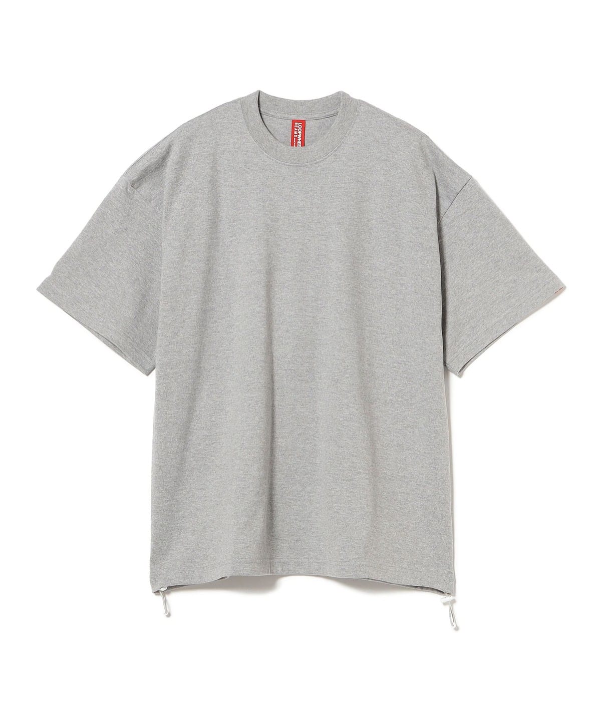 【別注】LOOPWHEELER ループウィラー / ルーズフィット フェイクイン Tシャツ Tシャツ・カットソー MEN H GREY XL 【別注】LOOPWHEELER ループウィラー / ルーズフィット フェイクイン Tシャツ Tシャツ・カットソー MEN H GREY XL