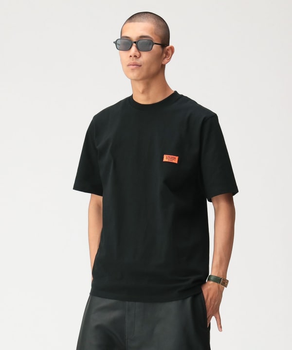 【別注】UNIVERSAL OVERALL / ロゴTシャツ Model：179cm Size：L