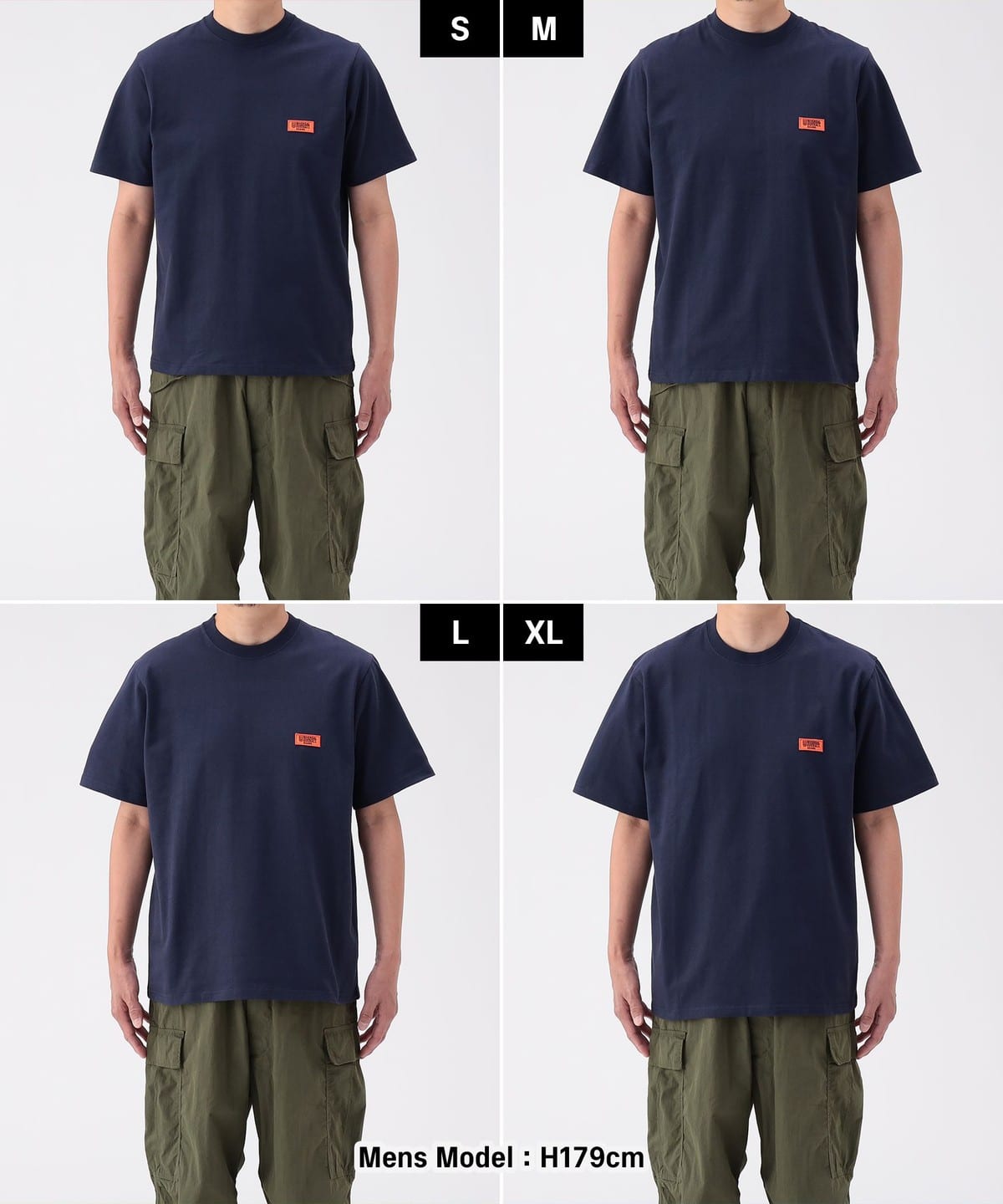 BEAMS（ビームス）【別注】UNIVERSAL OVERALL / ロゴTシャツ（Tシャツ