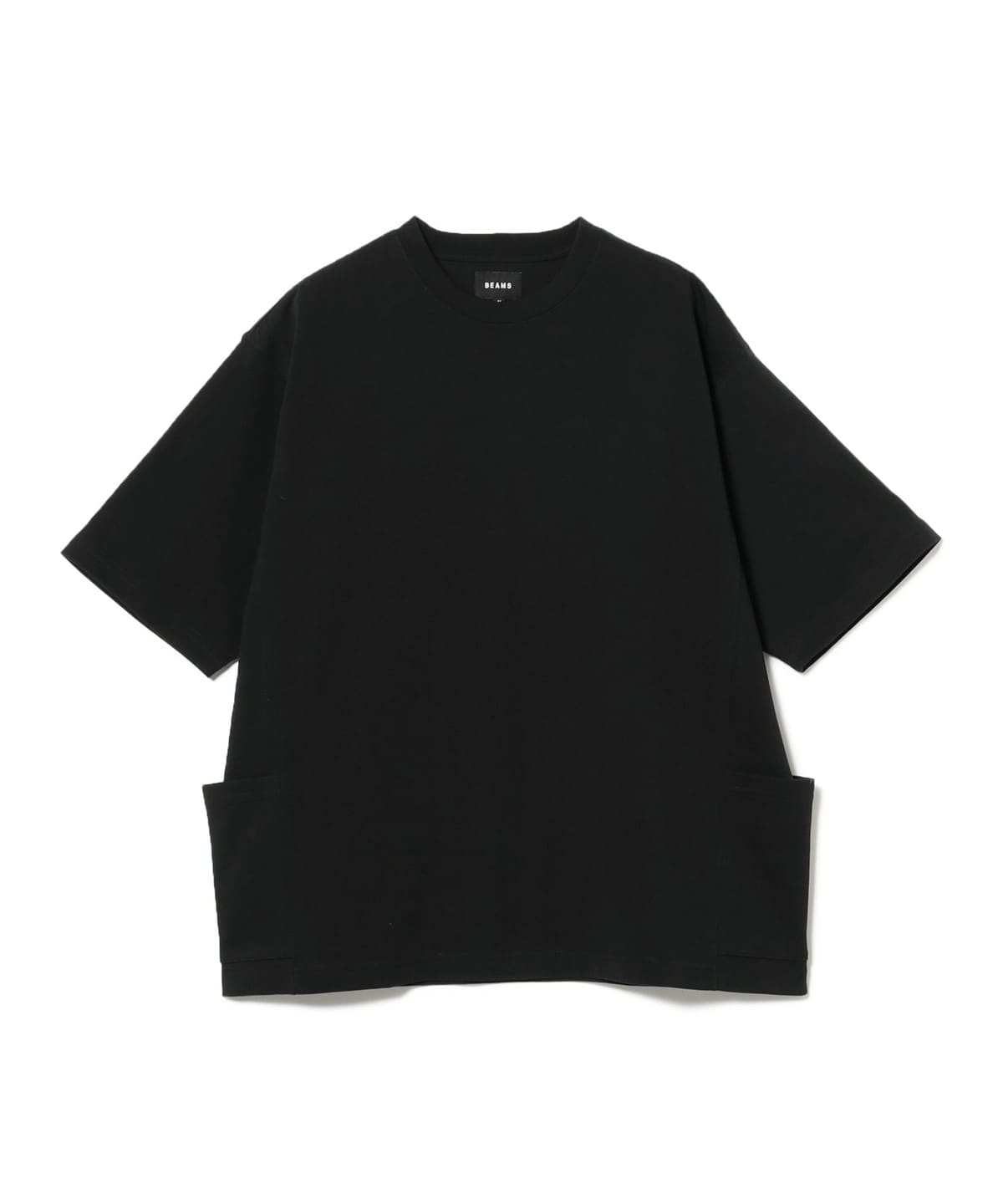 サイドポケット ルーズTシャツ Tシャツ・カットソー MEN BLACK M サイドポケット ルーズTシャツ Tシャツ・カットソー MEN BLACK M
