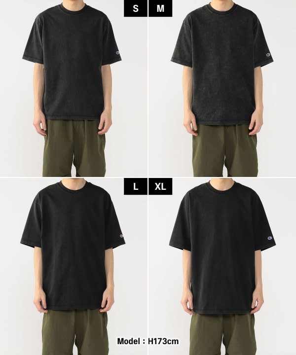 BEAMS [Special order BEAMS] Champion / Drawcord Fade T-shirt