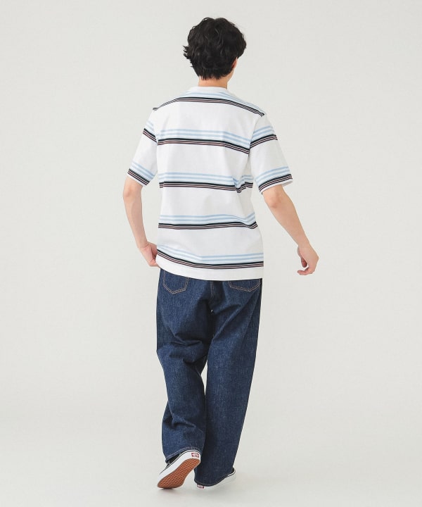BEAMS（ビームス）【別注】LACOSTE / ボーダーTシャツ（Tシャツ