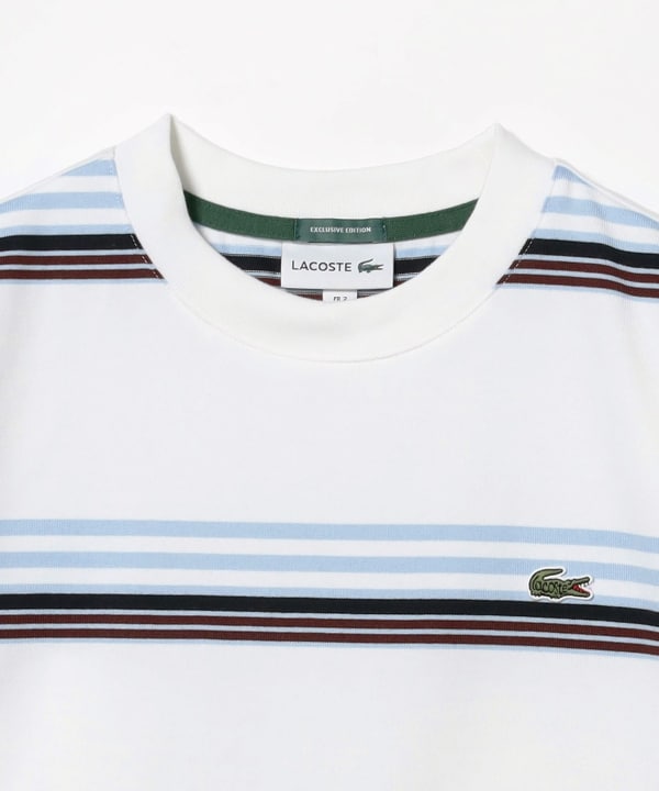 BEAMS（ビームス）【別注】LACOSTE / ボーダーTシャツ（Tシャツ