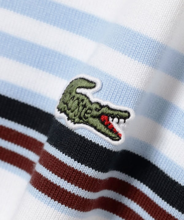 BEAMS（ビームス）【別注】LACOSTE / ボーダーTシャツ（Tシャツ