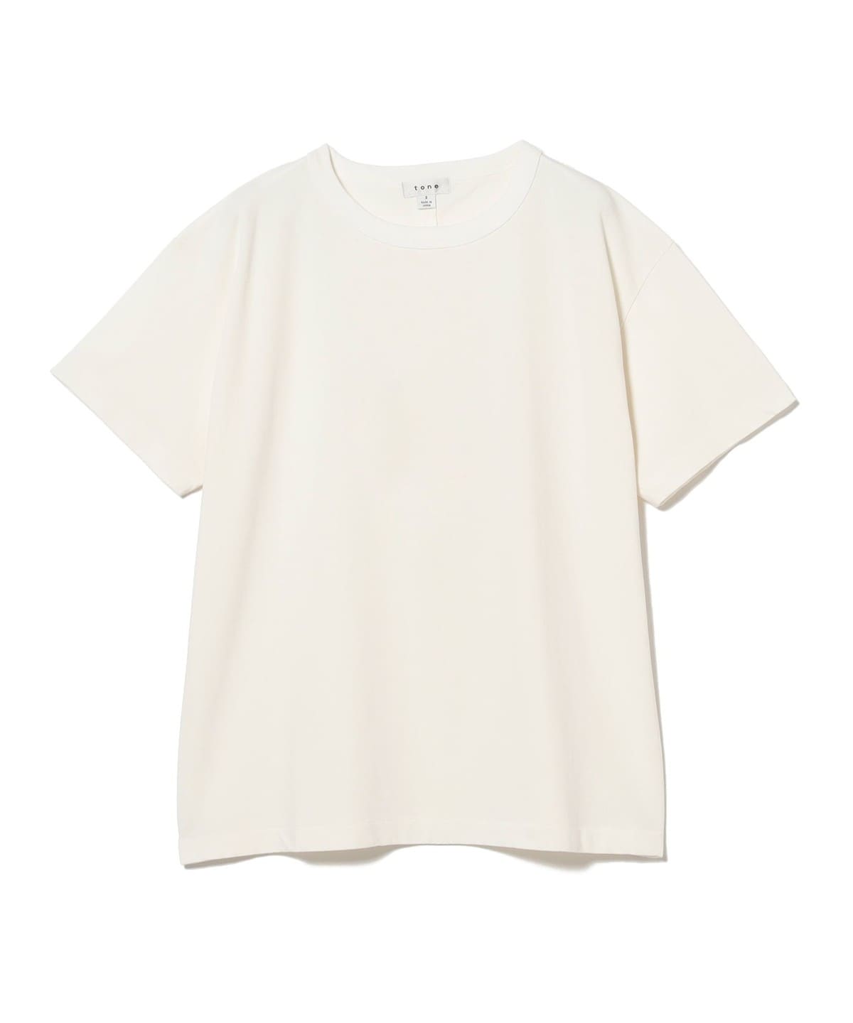 tone トーン / Hi Cotton Tee Tシャツ・カットソー MEN WHITE 1 tone トーン / Hi Cotton Tee Tシャツ・カットソー MEN WHITE 1