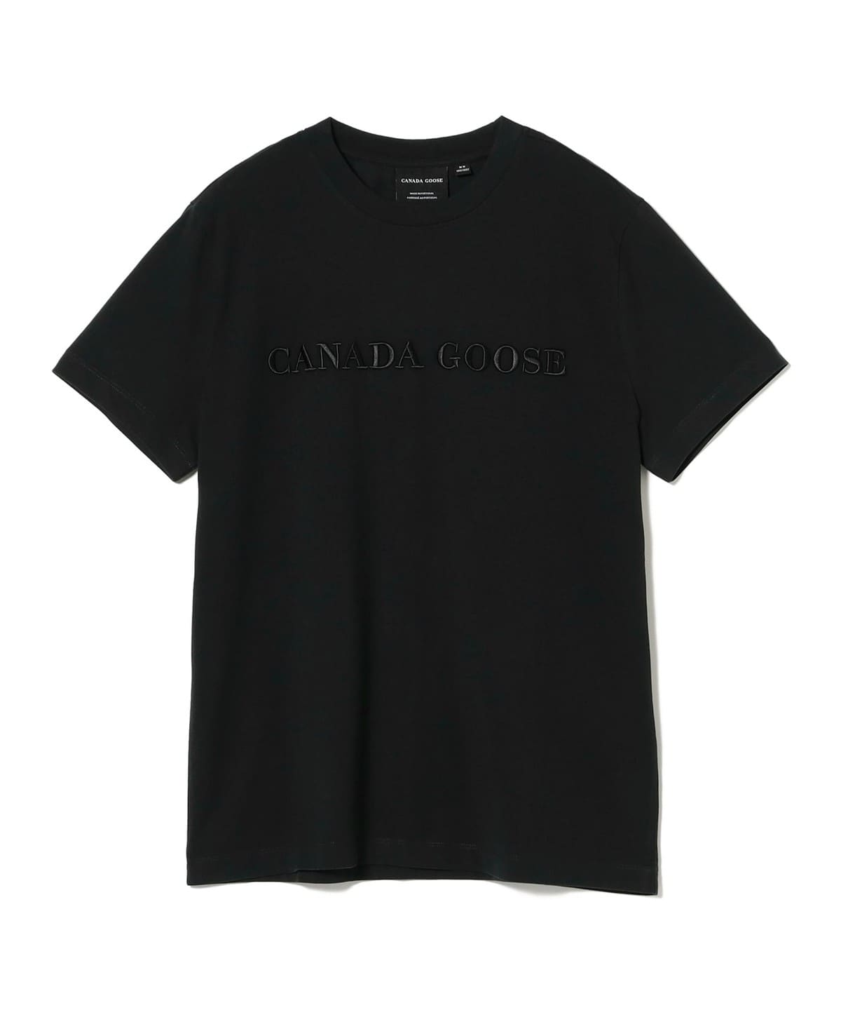 CANADA GOOSE カナダグース / Emersen T-Shirt Embroidered Wordmark Tシャツ・カットソー MEN BLACK M CANADA GOOSE カナダグース / Emersen T-Shirt Embroidered Wordmark Tシャツ・カットソー MEN BLACK M