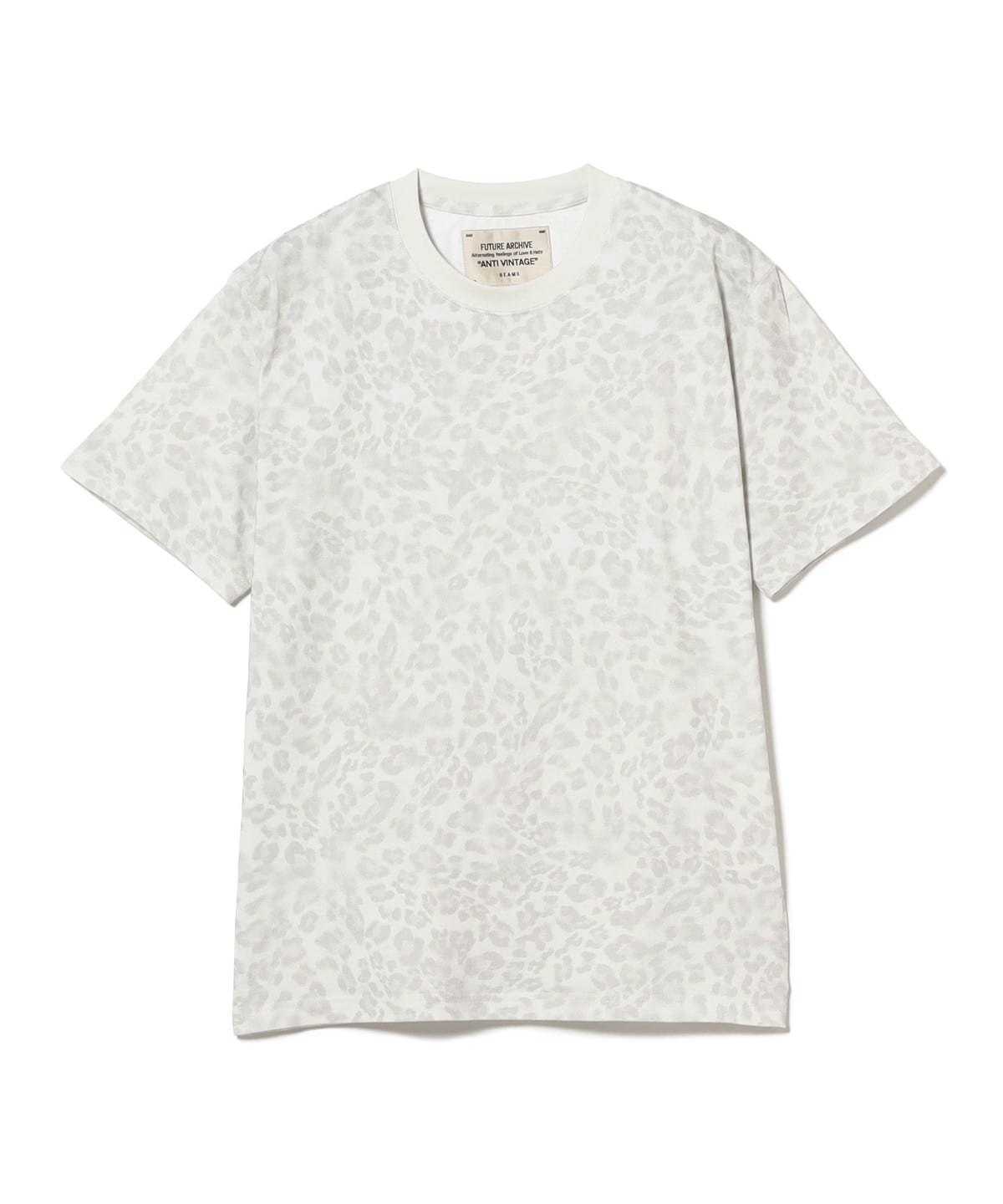 FUTURE ARCHIVE / FADE REOPARD T-SHIRT Tシャツ・カットソー MEN WHITE CAMO M FUTURE ARCHIVE / FADE REOPARD T-SHIRT Tシャツ・カットソー MEN WHITE CAMO M