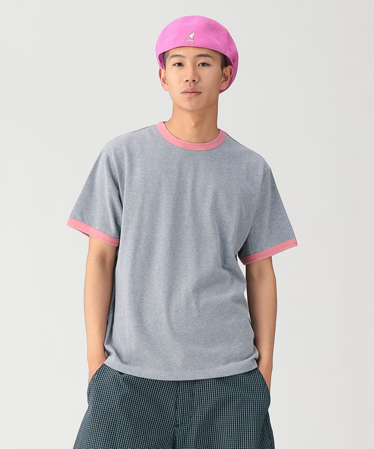 BEAMS（ビームス）ダメージ リンガー Tシャツ【リラックスフィット