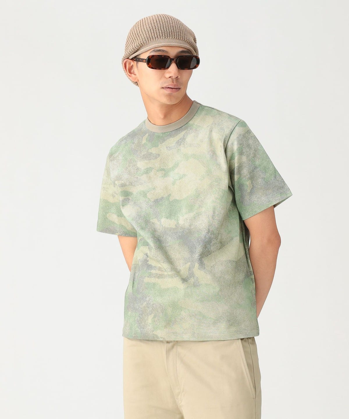 BEAMS（ビームス）【10/1再値下げ】カモフラージュ プリント Tシャツ