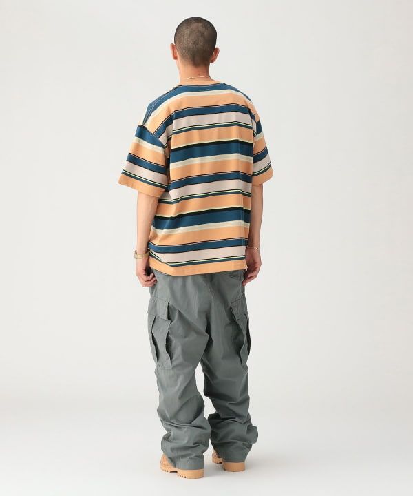 Multi-stripe T-shirt [Wide Fit] Model: 179cm Size: L