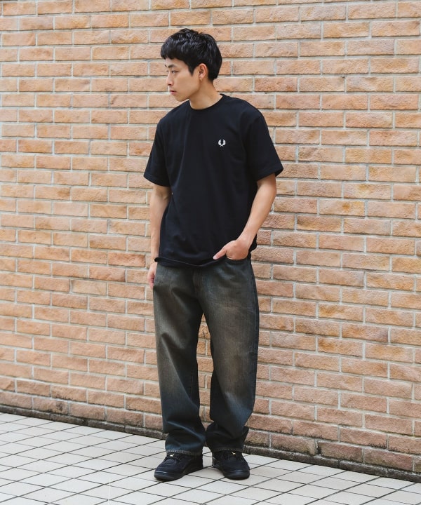 BEAMS fred perry 別注　Tシャツ 未使用 Ray BEAMS（レイ ビームス）【別注】FRED PERRY / Reluxed Pique