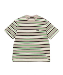 Scye / Striped Pique T-shirt
