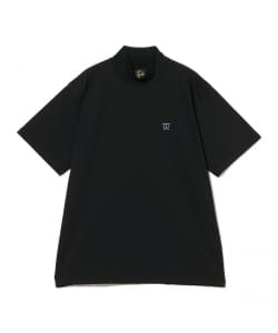 NEEDLES / S/S Mock Neck Tee - Poly Jersey