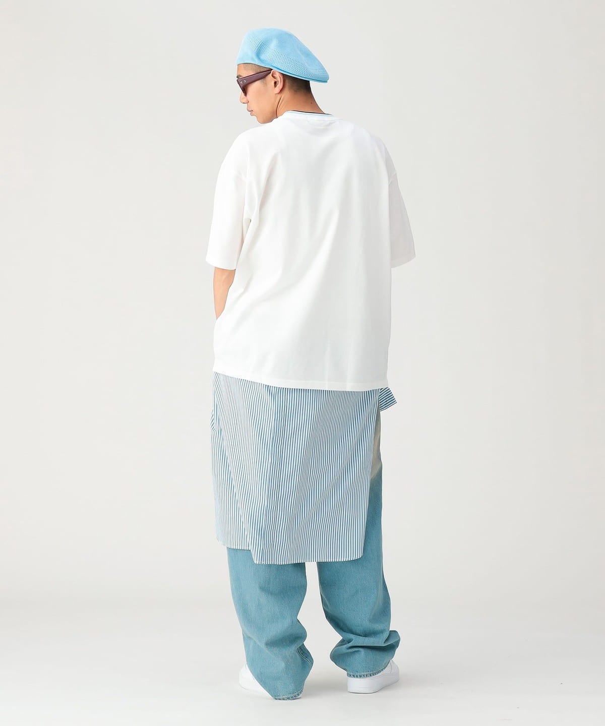 BEAMS（ビームス）【別注】FRED PERRY / Oversized Tipped Pique T