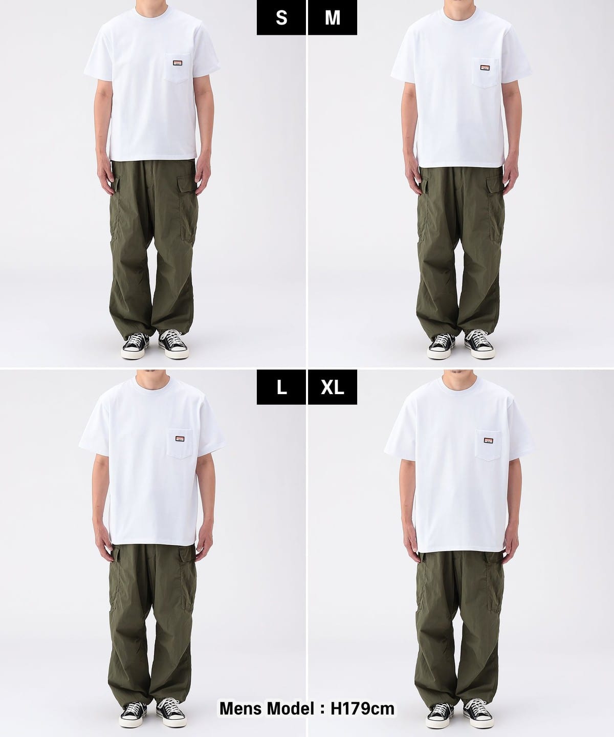 BEAMS（ビームス）ヘビーウエイト ロゴワッペン Tシャツ【ベーシック