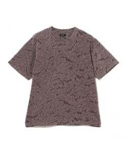 カモフラージュ ジャカード Tシャツ 【リラックスフィット】