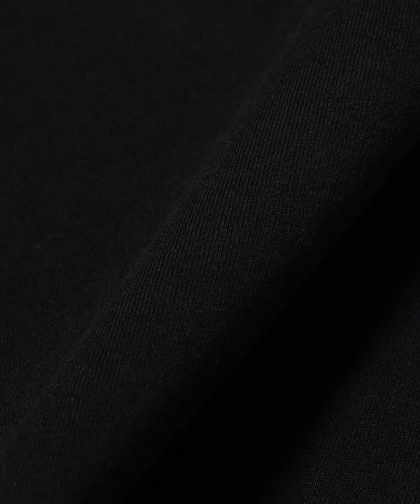Synthetic leather ringer T-shirt